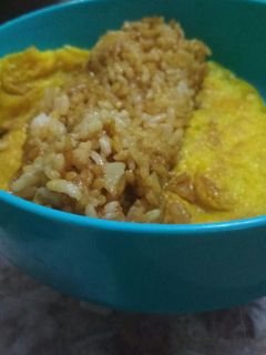 Foto resep Nasi goreng telur dadar