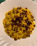 Risotto zafferano e salsiccia