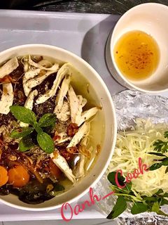 Hình của món Miến Gà.