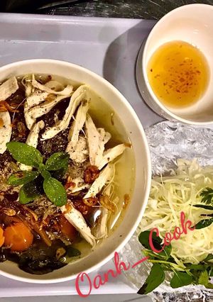 Hình của món Miến Gà.