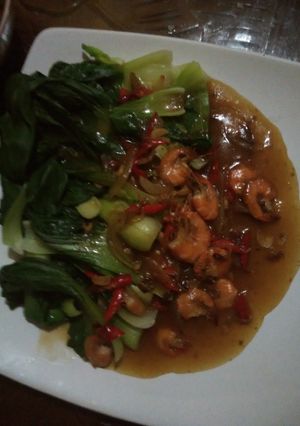 Foto resep Pokcoy saos tiram cah udang