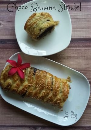 Foto resep Choco Banana Strudel