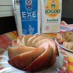 A picture of Ugali Cake#ugalicake.