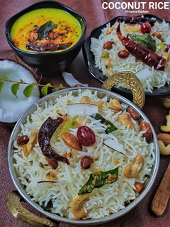 कोकोनट राइस (Coconut rice recipe in Hindi) रेसिपी मुख्य फोटो