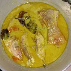 Ikan Kakap Merah Kuah Kuning-レシピのメイン写真