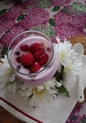 Foto di Milkshake alle ciliege