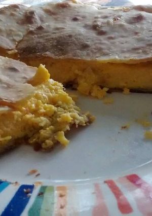 Una foto de Tarta de choclo y zanahoria