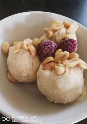 Mogyoróvajas fagyi recept fotója