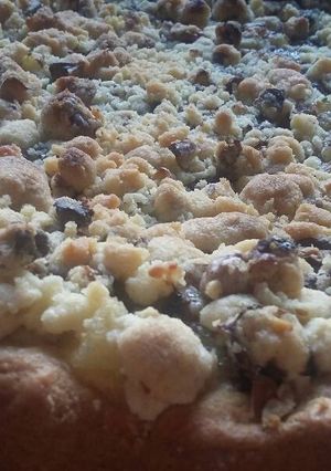 Una foto de Tarta de manzana con crumble