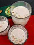 Cherry Chia Lassi/ Refreshing Chia Lassi With Cherry Prepared In 5 minutes