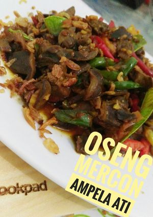 Foto resep 108. Oseng Mercon Ampela Ati