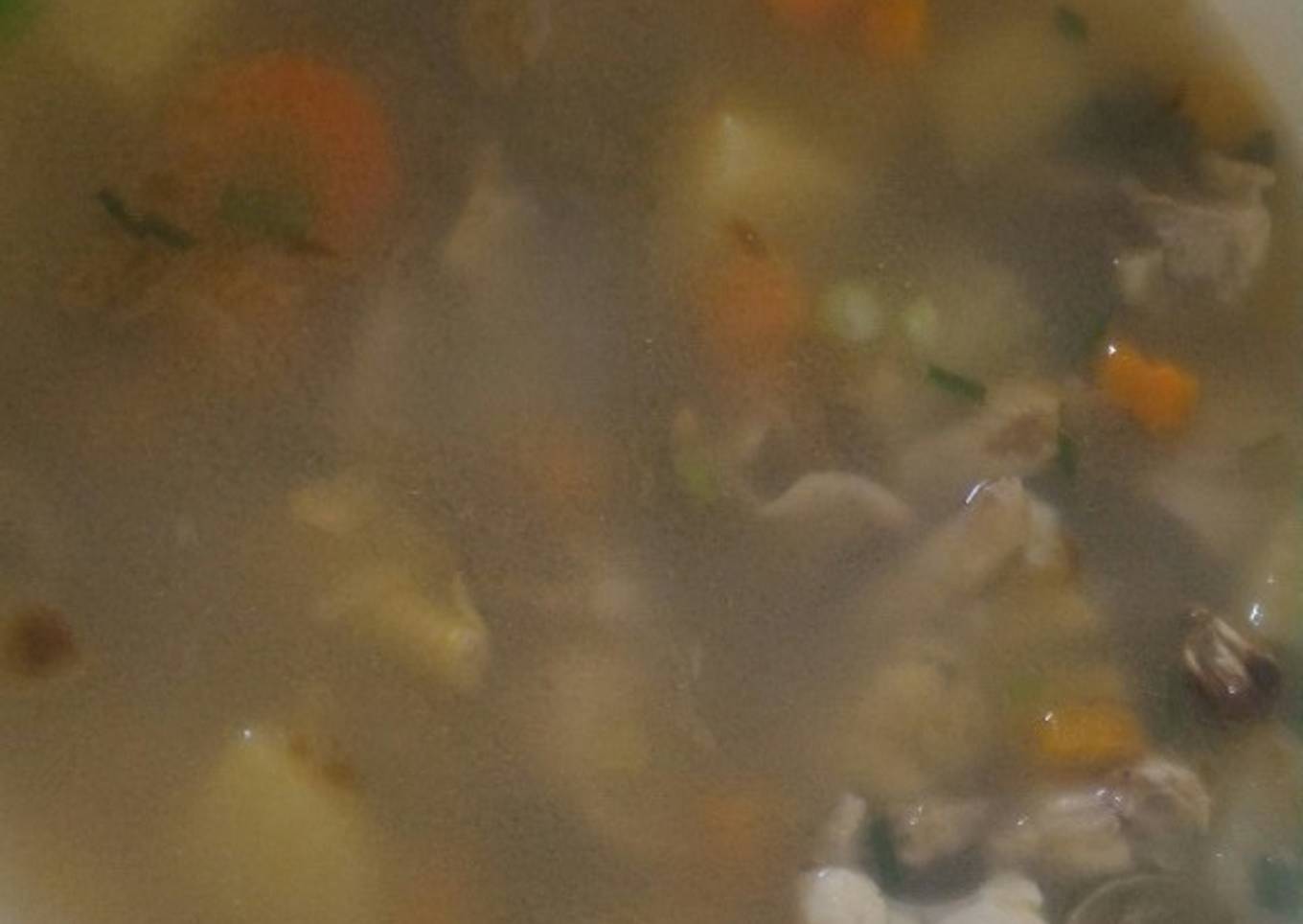 Sop ayam sederhana