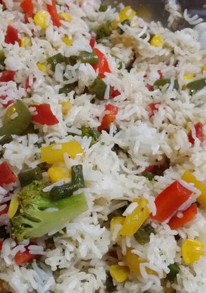 A picture of Stir Fried Rice.