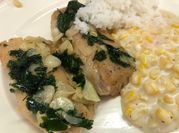Una foto de filete de pescado saludable