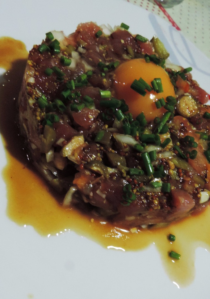 Una foto de Tartar de atún