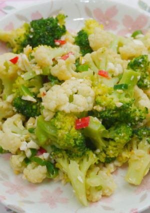 金沙雙花菜 的食譜成品照片