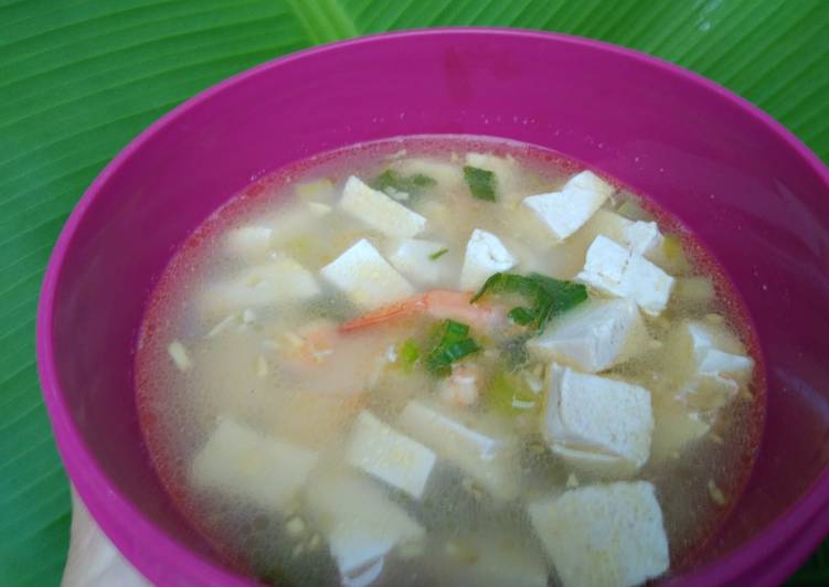 Kuah Udang Tahu