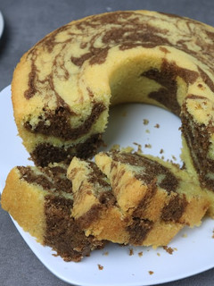Foto resep Bolu Marmer Singkong Gluten-free