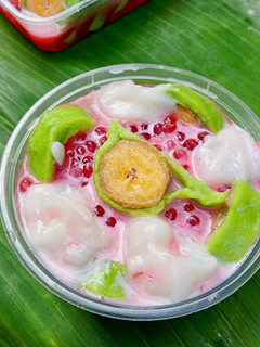 Foto resep Es Pisang Ijo