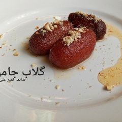 Gulab jamun with homemade lassa khoya A picture of Gulab jamun with homemade lassa khoya.