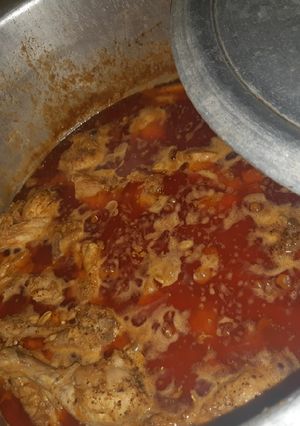 A picture of Chicken korma ♥️.