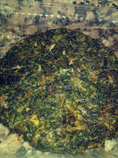 Una foto de Tortilla de Espinaca rellena