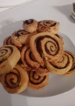 Egyszerű kakaós csiga recept fotója