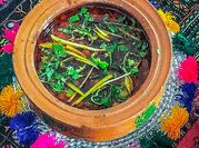 A picture of chick peas dal