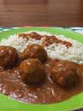 Albóndigas en salsa a la Pat (modificable para celíacos)