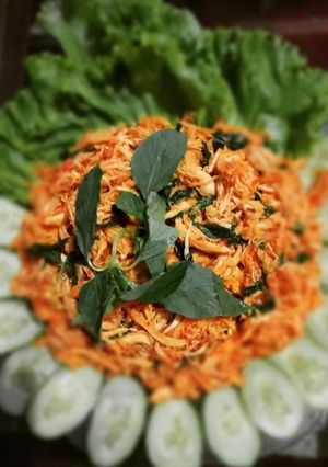 Foto resep Ayam suwir pedas