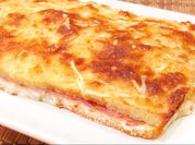 Una foto de pastel de beicon