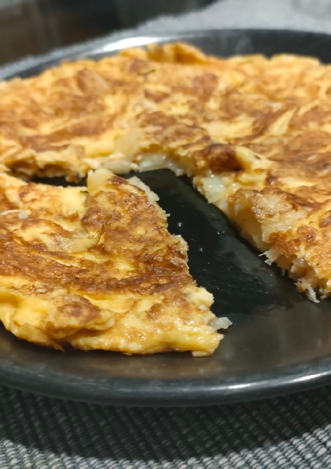 Una foto de Tortilla de nabo