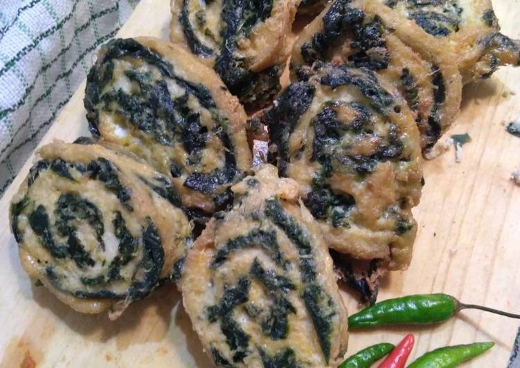 Rolade Tahu Daun Singkong