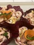 Antipasto di gamberi
