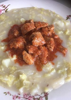 Kelkáposzta főzelék recept fotója