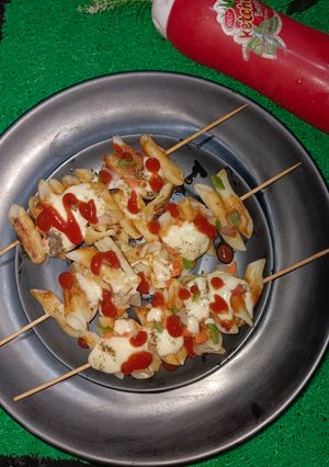 পাস্তা স্টিক (pasta stick recipe in Bengali) রেসিপির প্রধান ছবি