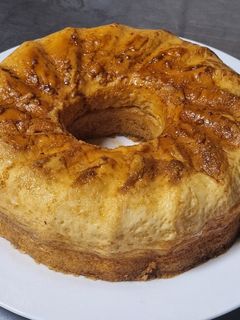 Una foto de Flan de coco en el microondas