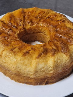Una foto de Flan de coco en el microondas