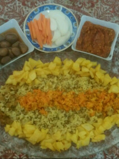 عکسی از دستور ماش پلو