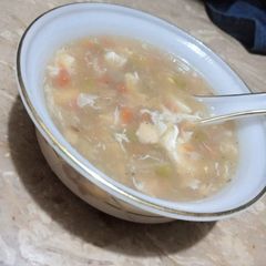 A picture of Chicken Vegetable Soup🥣.