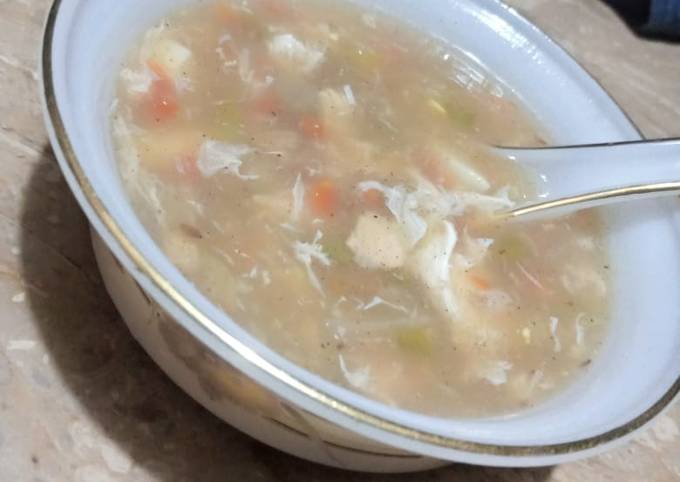 Chicken Vegetable Soup🥣