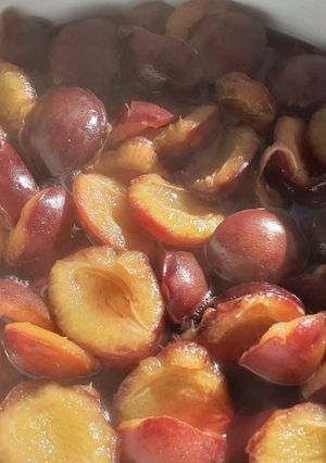 Szilva kompót recept fotója
