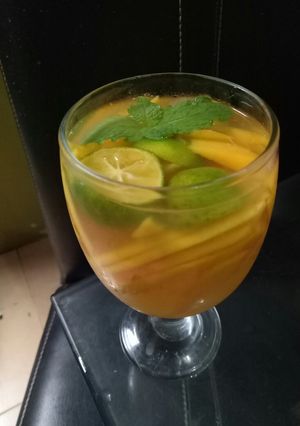 Foto resep Es mangga jeruk