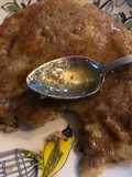 Pancake plátano-pistacho (Panqueque)