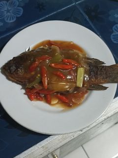 Foto resep Ikan goreng saus asam manis