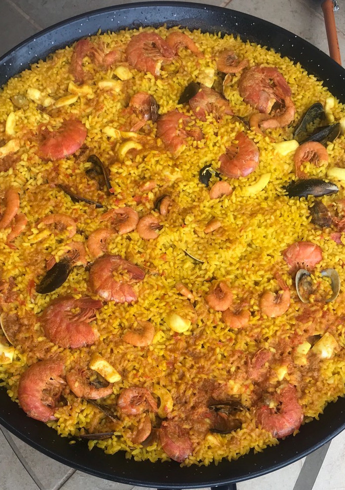 Una foto de Paella de despedida vacacional