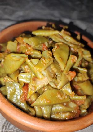 صورة لوصفة فاصوليا خضراء بالزيت