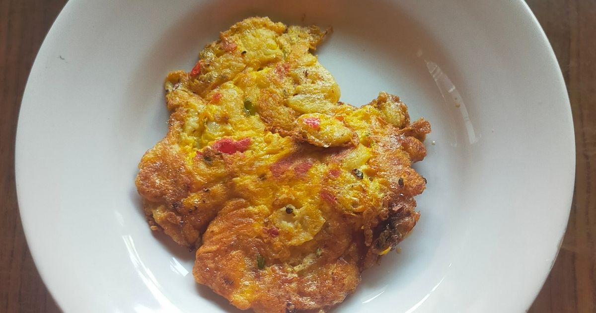 Dadar Telur Jagung+Lele