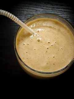 A picture of Peanut Butter Banana Smoothie - Healthy Smoothie for Breakfast.