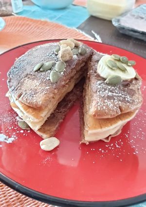 Una foto de Pancakes de chocolate con Nutella estilo de Eduardo